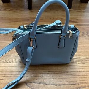 Convertible satchel crossbody bag w/wallet